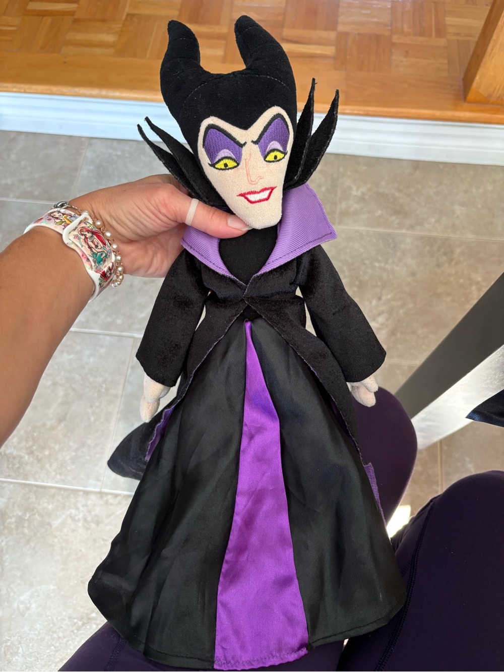 DISNEY Store Sleeping Beauty , MALEFICENT Plush / Stuffed HTF
